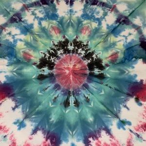 36” X 28” Tie Dye Cotton Wall Art